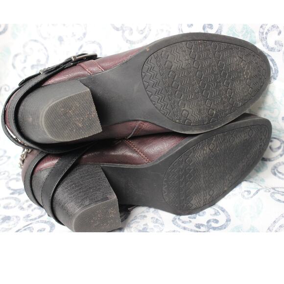 BKE Sole Petra Harness Ankle Booties Boots Womens Size‎ 8.5M - Picture 7 of 8